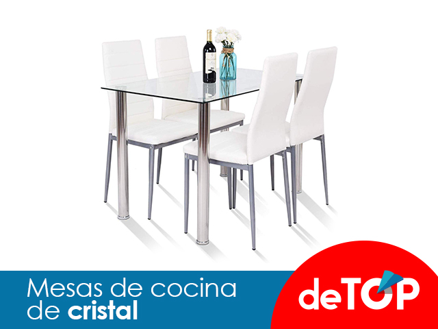 Las mejores mesas de cocina de cristal
