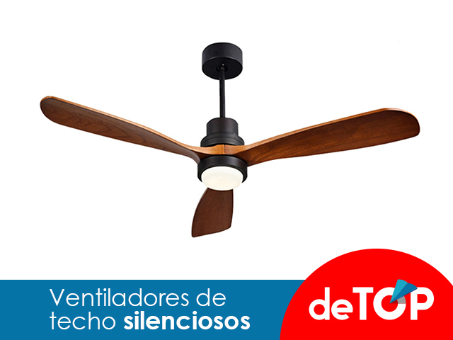 Los Mejores Ventiladores de techo Silenciosos