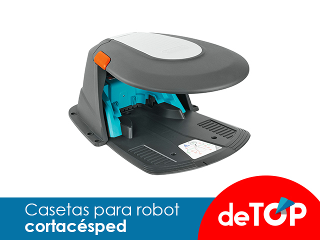 Mejores casetas para Robots Cortacésped