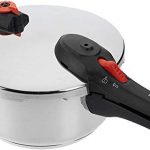 AmazonBasics - Olla a presión de acero inoxidable