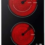 Amzchef Domino placa vitrocerámica