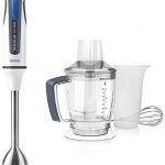 Batidora de mano con picadora de hielo Taurus Bapi 1000 Plus Inox