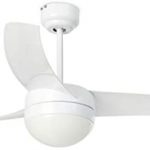 Faro Barcelona 33415. Ventilador de Techo Blanco