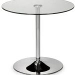 Julian Bowen Kudo. Mesa de cocina redonda de cristal