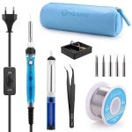 Kit de soldadores de estaño con caja de herramientas