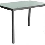 Mesa de cocina con cristal templado EUROSILLA Mirror