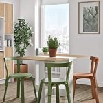 Mesa de cocina plegable de madera Symbiosis