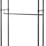 Perchero-burro de doble barra AmazonBasics