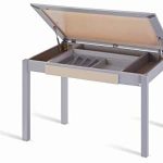 Portus. Mesa de cristal adaptable