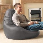 Puff pera blanco Bean Bag Bazaar