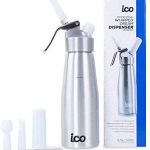 Sifón de cocina profesional para espumas y nata