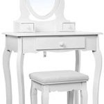 Tocado SONGMICS RDT004 blanco