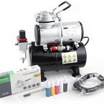 Fengda FD-186K Kit de aerógrafo y compresor 